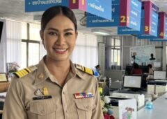 นครสวรรค์ I กำนันตำบลโกรกพระคนใหม่ป้ายแดง หุ่นนางแบบสูงโปร่งยิ้มหวานผิวน้ำตาล ขวัญใจชาวบ้าน