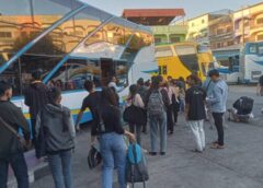 มุกดาหาร I ประชาชนในจังหวัดและประเทศเพื่อนบ้านเดินทางเข้ากรุงเทพมหานคร อย่างหนาแน่น หลังจากเฉลิมฉลองเทศกาลปีใหม่