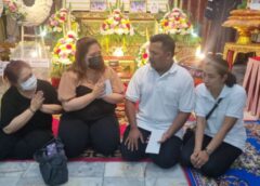 นนทบุรี I ลูกสาวคนขับรถเก๋งร่วมงานศพน้องทู กู้ภัยวัย 13 ปี ส่วนพ่อต้องรักษาตัว ยืนยันจะพามาขอขมาศพน้องแน่นอน