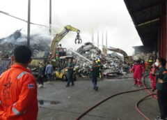 พิษณุโลก I ผลพวงของการเกิด ไฟไหม้ เจ้าหน้าที่กองสาธารณสุขและสิ่งแวดล้อม เข้าตรวจสอบ  