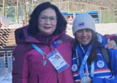 คุณหญิงปัทมา ร่วมยินดี อาเยเซ สร้างประวัติศาสตร์ให้กีฬาฤดูหนาวของไทย