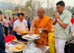 เพชรบูรณ์ I พิธีวางศิลาฤกษ์เมรุและทอดผ้าป่าสามัคคี สมทบทุนในการสร้างเมรุ วัดป่ารตนวนราม