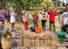 นครสวรรค์ I ชาวบ้าน ดงขุน ร่วมด้วยช่วยกันจัดงานประเพณีกำฟ้า หรือ งานบุญข้าวหลาม