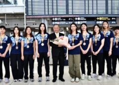 ขนไก่สาวไทยเดินทางกลับเมืองไทยแล้วหลังคว้ารองแชมป์ทีมเอเชีย 2024