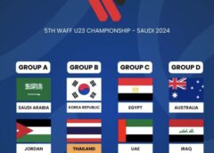 ทีมชาติไทย U23 พบ เกาหลีใต้ ประเดิมศึก WAFF U23 2024
