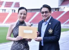นายก.สมาคมฟุตบอลฯ ควงผู้ว่า กกทฯ ตรวจราชมังคลาฯ