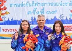 ผลงานเยี่ยม! 2 เงือกสาวชมรมว่ายน้ำจังหวัดนนท์ คว้า 1 ทอง 8 เงิน “ราชบุรีเกมส์”