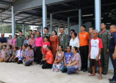 อุดรธานี I กองบิน23 ร่วม ทอ.สิงคโปร์ ปรับปรุงศาลาอเนกประสงค์ให้ชุมชน