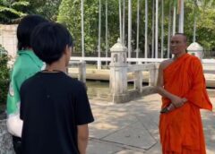 นนทบุรี I กลุ่มวัยรุ่นไม่กลัวบาปชักอาวุธปืนข่มขู่พระในวัดอ้างถูกพระใช้หนังสติ๊กยิงและเตือนห้ามตกปลาเขตอภัยทาน