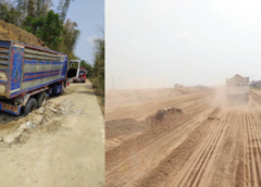 นครสวรรค์ I ชาวบ้านร้องหน่วยงานภาครัฐตรวจสอบคุณภาพทรายถมถนนเลี่ยงเมือง