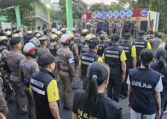 สมุทรปราการ I ปิดล้อมตรวจค้น พื้นที่เป้าหมาย ตามปฏิบัติการ Task Force ทลาย เครือข่ายยาเสพติด