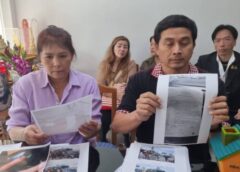 นนทบุรี I รถบรรทุกปูนเสียหลักข้ามเกาะกลางประสานงารถกระบะขนผัก 2 สามียื่นหนังสือกับ คปภ.