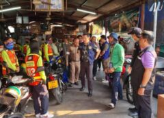 นนทบุรี I การปกครองและทางขนส่งลงพื้นที่ตรวจสอบวิน จยย. ท่าน้ำบางศรีเมือง เพื่อจัดระเบียบวินในช่วงเทศกาลสงกรานต์