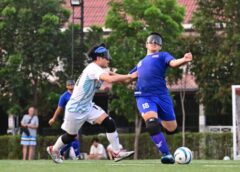 ทีมฟุตบอลคนตาบอดทีมชาติไทย” คว้ารองแชมป์ “2024 Invitational Blind Football Tournament”