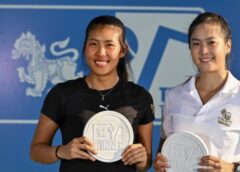 “บุณยวีร์-จุฬาลักษณ์” คว้าแชมป์หญิงคู่ เทนนิส สิงห์ พัทยา โอเพ่น 2024