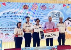 ไทยฮอนด้า สนับสนุนโครงการ ’อาชีวะอาสา ร่วมด้วยช่วยประชาชน’ รณรงค์ลดอุบัติเหตุช่วงเทศกาลสงกรานต์