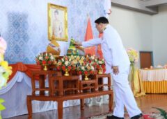 สตูล I พิธีมอบแบบลายผ้าพระราชทาน “ผ้าลายสิริวชิราภรณ์” “ผ้าลายชบาปัตตานี”