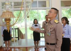 ชลบุรี I สืบสานประเพณีสงกรานต์ กรมสรรพาวุธทหารเรือ สรงน้ำพระ รับพรปีใหม่ไทยเพื่อเป็นสิริมงคล