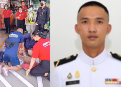 ชลบุรี I ทหารเรือทำ cpr ช่วยเหลือชาวต่างชาติ หยุดหายใจรอดชีวิตหวุดหวิด