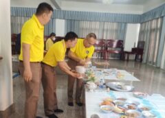 นครสวรรค์ I สารวัตรสืบสวน นำทีมตำรวจ สภ.เมือง เข้าร่วมโรงการ “ผู้ว่าฯ พาทำบุญ วิถีพุทธ วิถีไทย” วัดโพธาราม