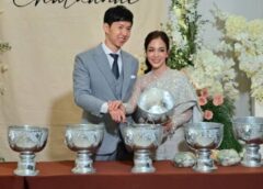 นครสวรรค์ I ผอ.อรุณ จัดงานมงคลสมรสลูกสาว เป็นวิวาห์ชื่นมื่น ” หมอกวาง” กับ”ดร.ตั้ว” ลูกชายเภสัช ท่ามกลางญาติสนิทมิตรสหาย