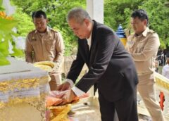 นครสวรรค์ I พลตำรวจเอก สมศักดิ์ จันทะพิงค์ เป็นประธานฌาปนกิจศพ นายอำนวย ภู่สงค์ ที่วัดราษฎร์บำรุง พระนอน