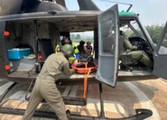 อุดรธานี I กกล.สุรศักดิ์มนตรี สนับสนุน ฮ. Bell212 บินรับผู้ป่วยฉุกเฉินจาก อ.นายูง