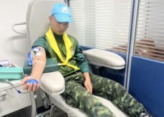 อุดรธานี I กองพันทหารราบที่ 1 กรมทหารราบที่ 13 จัดกำลังพลจิตอาสาบริจาคโลหิตช่วยเหลือประชาชน