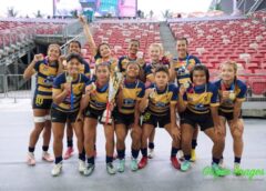 รักบี้สาวไทยฟอร์มเฉียบถล่มสิงคโปร์คว้าแชมป์อาเซียน