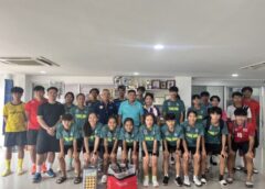 ฟลอร์บอลชาย-หญิงฟิตจัด ทดสอบร่างกายที่ศูนย์วิทย์ มั่นใจอช.อินดอร์ซิวเหรียญ