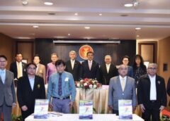 พลเอก สุรเชษฐ์ ชัยวงศ์ ประธานคณะกรรมาธิการการกีฬา วุฒิสภา เปิดตัวหนังสือทิศทางกีฬาไทย