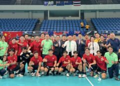 ฟลอร์บอลไทยยิงเกาหลียับ​18-1 ทูตไทยยาหอมพร้อมส่งกำลังใจ