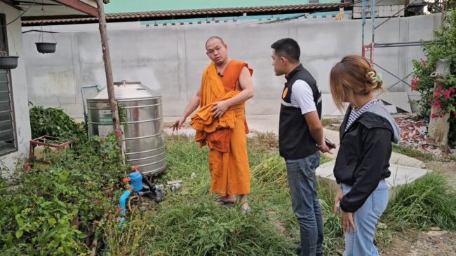 นนทบุรี I โจรใจบาป ลักมิเตอร์น้ำวัดและบ้านเรือนกว่า 100 หลัง