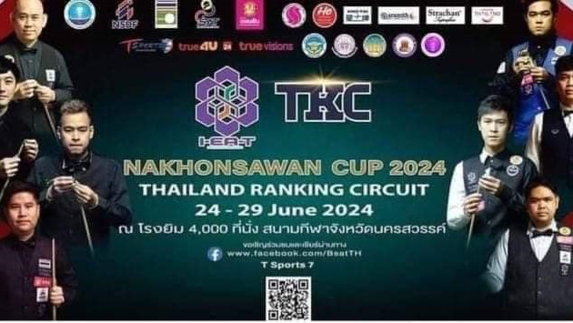 รอบ 8 คนสุดท้าย สนุกเกอร์อาชีพเก็บคะแนนสะสม TKC Thailand Ranking Circuit 2024