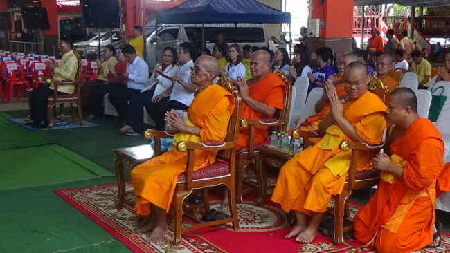 พิษณุโลก I คณะสงฆ์อำเภอเมืองฯ และวัฒนธรรมจังหวัด จัดโครงการเทศน์มหาชาติเพื่อการกุศล เฉลิมพระเกียรติ