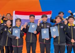 ปานเทพ” นักกีฬาสเก็ตอินไลน์ทีมชาติฟอร์มแรง คว้าทอง เวิลด์คัพ เกาหลีใต้