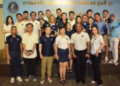 นักศึกษาหลักสูตรพัฒนาสัมพันธ์ระดับผู้บริหาร ของกองทัพเรือรุ่นที่ 21