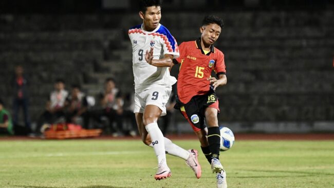 จอมพล ยิง 4 u 17  ไทย ถล่อ ติมอร์ ครึ่งโหล