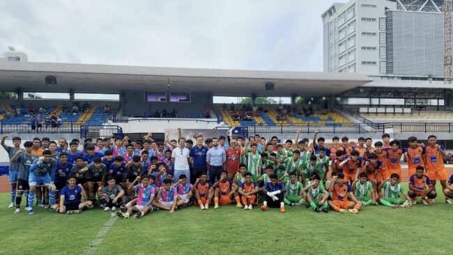 อสช.ธน-สวนฯ ชิงบอล18 ปี สเก๊าท์สเปนนั่งเล็งขอบสนาม