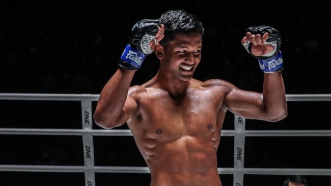 แบล็คแพนเธอร์” ลับศอก รอทดสอบคางมวยหมัดไร้พ่าย “อาลี” ศึก ONE Fight Night 23