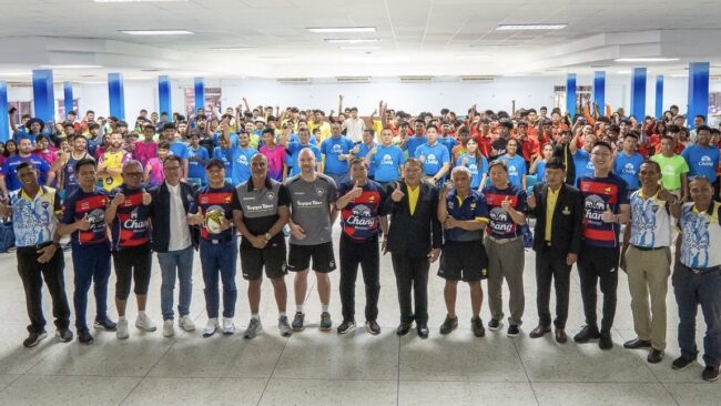 ทีมเลสเตอร์ไทเกอร์บุกไทยสอนรักบี้ให้เยาวชนภาคใต้