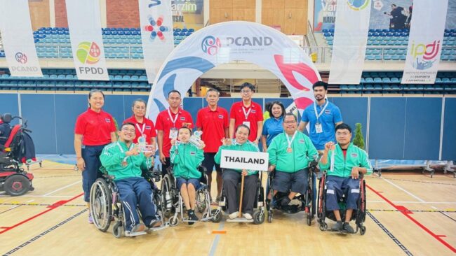 บอคเซียไทย คว้า 2 ทองชิงแชมป์โลก โปรตุเกส “เปเล่” พรโชค คว้าแชมป์สมัยสอง ก่อนลุยพาราลิมปิกเกมส์