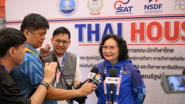 ขอแรงเชียร์โอลิมปิก ประเดิมขนไก่คู่แรก บาส-ปอป้อ