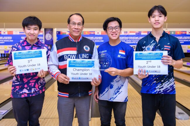วิลินกร-วีรภัทร ซิวที่ 2 โบว์ลิ่งยช.ไทยแลนด์โอเพ่น