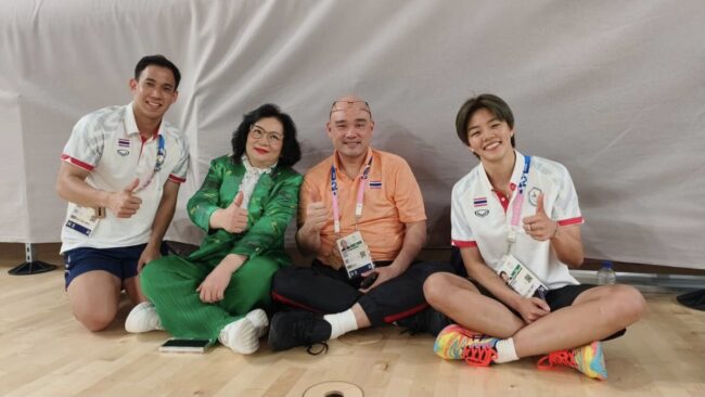 คุณหญิง ปัทมา นายกฯแบด หวัง บาส-ปอป้อ เค้นฟอร์มเก่งรอบน็อกเอวท์