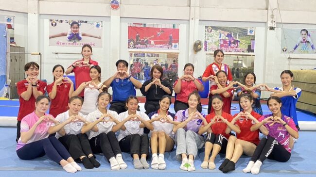 ทีมชาติอบรมโค้ชต้นกล้า เฟ้นยิมลีลาเสริมซีเกมส์