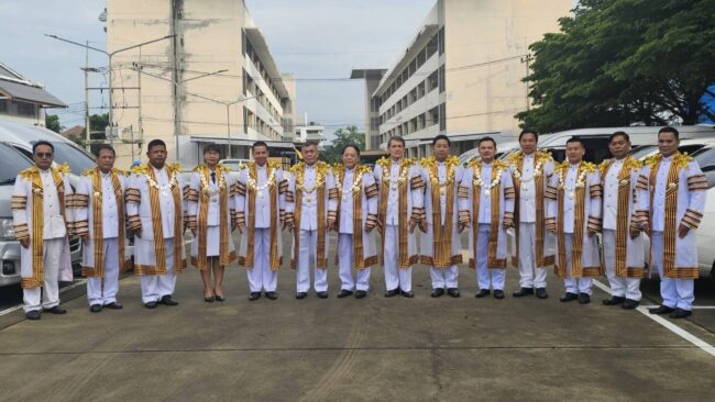 นครสวรรค์ I นายกสภาสถาบันการอาชีวศึกษาภาคเหนือ 4 นำทีม ร่วมพิธีซ้อมใหญ่รับปริญญาบัตร