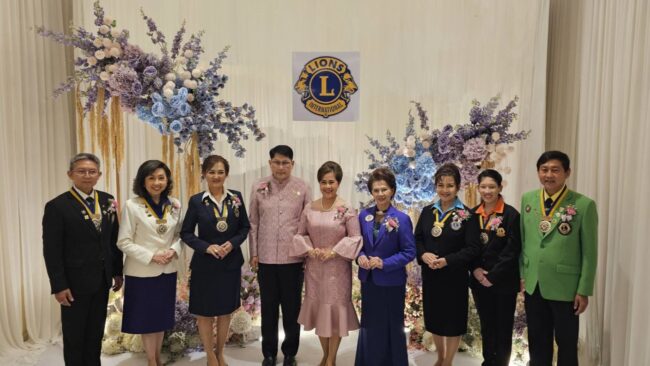 นครสวรรค์ : ผู้ว่าราชการจังหวัดเป็นประธานในพิธีงานฉลองคณะกรรมการบริหาร สโมสรไลออนส์ฯ