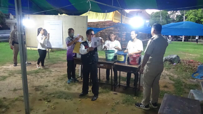 พิษณุโลก : เพื่อไทยคว้าชัย! จเด็ศ จันทรา เอาชนะ ณฐชนน ชนะบูรณาศักดิ์ ในการเลือกตั้งซ่อม สส.เขต 1 ทิ้งห่าง 6,569 คะแนน