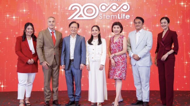 ไทย สเตมไลฟ์” ครบรอบ 20ปี เดินหน้าพัฒนา “สเต็มเซลล์” ยกระดับคุณภาพชีวิต